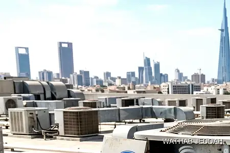 تكييف مركزي مولات جدة خطوات العمل وثاب