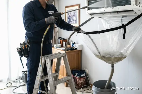 صورة مهنية توضح حساب أحمال التكييف جدة من وثاب التكييف