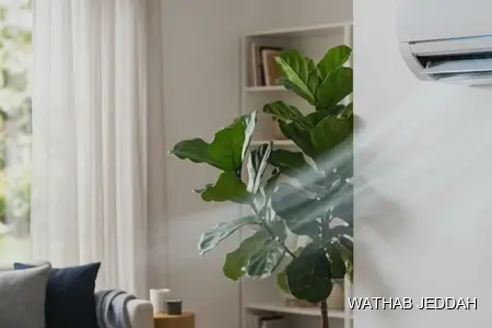 تنظيف مكيف مركزي جدة خطوات العمل وثاب