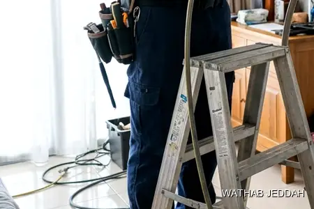 Split AC Removal in Jeddah — Wathab AC work steps