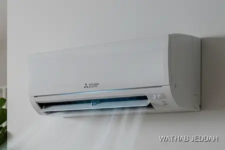 AC Outdoor Unit Installation in Jeddah — Wathab AC work steps