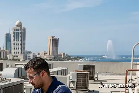 المكيف يطلع هواء حار جدة خطوات العمل وثاب