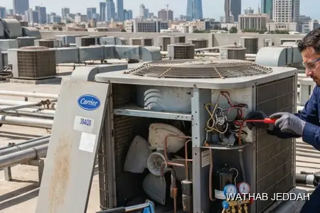 إصلاح مروحة المكيف جدة خطوات العمل وثاب