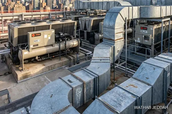Professional photo illustrating AC Maintenance in As-Safa, Jeddah by Wathab AC