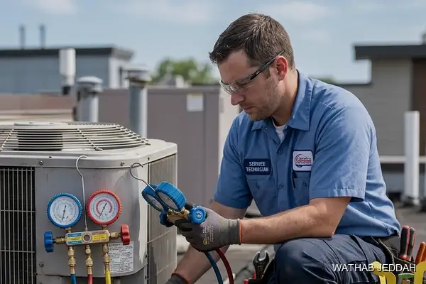 Professional photo illustrating AC Maintenance in Bariman, Jeddah by Wathab AC