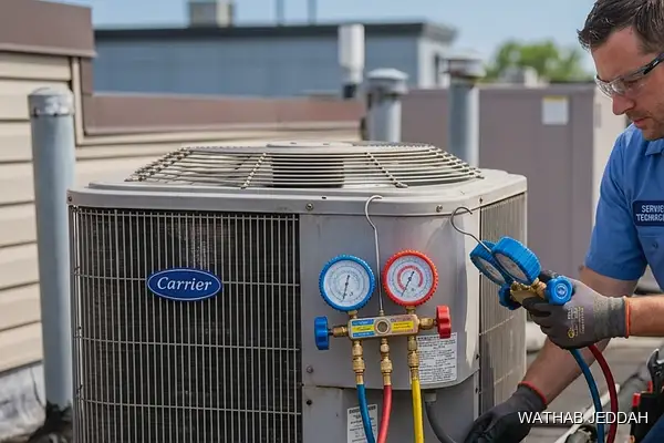 Professional photo illustrating AC Maintenance in Al-Khumrah, Jeddah by Wathab AC