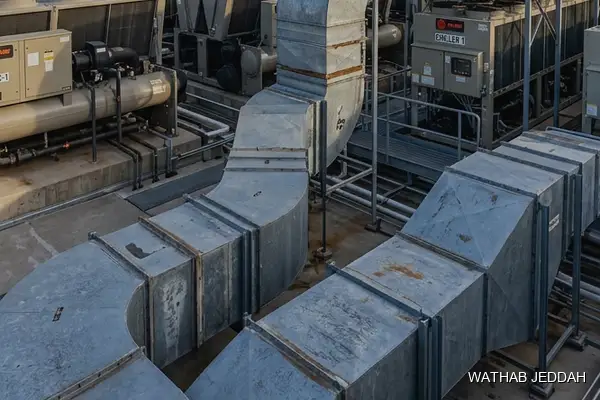 Professional photo illustrating AC Maintenance in Al-Qurainiyah, Jeddah by Wathab AC
