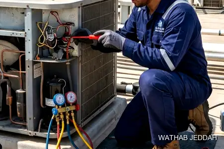 صيانة مكيفات حي الروضة جدة خطوات العمل وثاب