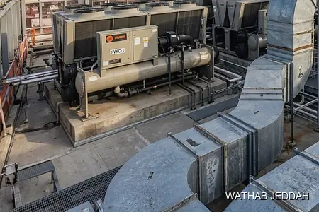 AC Maintenance in Al-Sharafiyah, Jeddah — Wathab AC work steps