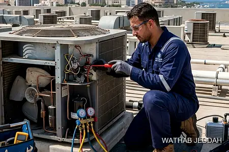 صيانة مكيفات 24 ساعة جدة خطوات العمل وثاب