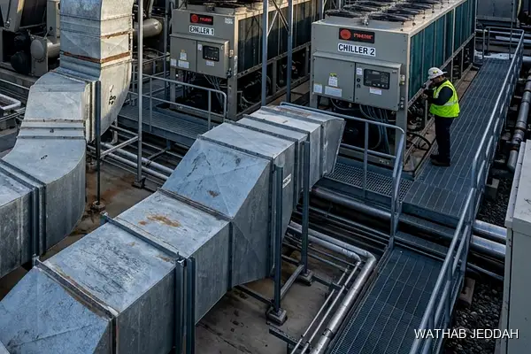 Professional photo illustrating Corporate AC Maintenance in Jeddah by Wathab AC