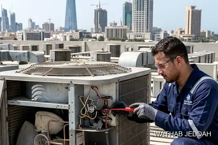 صيانة مكيفات ترين جدة خطوات العمل وثاب