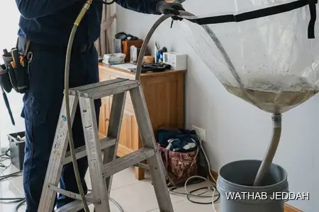 Villa AC Maintenance in Jeddah — Wathab AC work steps